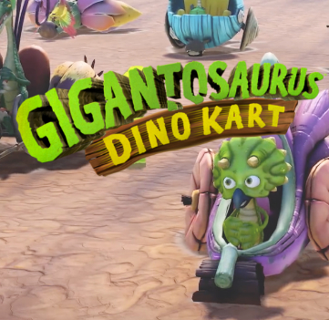 Miniaturka Gigantozaur: Dino Kart