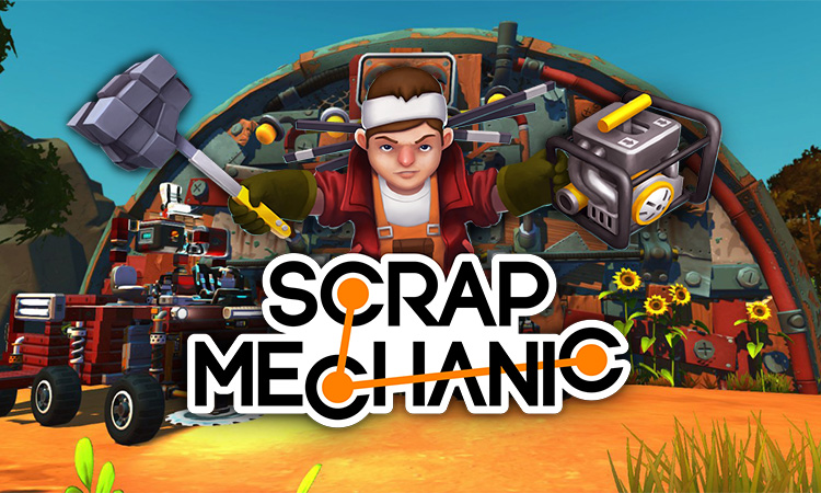 Miniatura Twórz i eksploruj mechaniczny świat w grze Scrap Mechanic