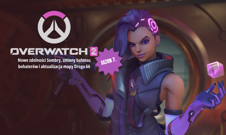 Miniatura Overwatch 2: rework Sombry, zmiany balansu bohaterów i nowa Droga 66 w sezonie 7.