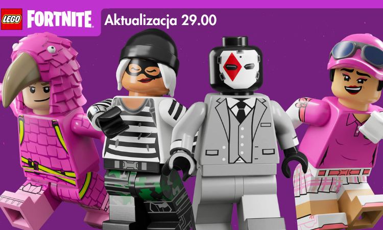 Miniatura LEGO Fortnite: aktualizacja 29.00 | Nowe kolekcje | Więcej strojów