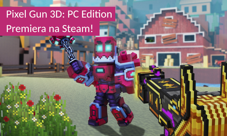 Miniaturka Pixel Gun 3D: PC Edition dostępne na steam! Z oddali czuć nostalgię graczy!