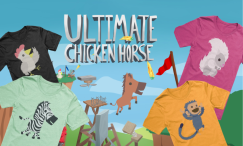 Gra Ultimate Chicken Horse wypuszcza swoje koszulki!